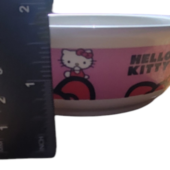 Hello Kitty Sanrio Ceramic Bowl / Pink NEW - Picture 6 of 8